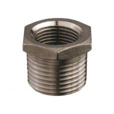 STAINLESS STEEL HEX PIPE BUSHING M-F