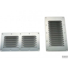 S/S LARGE LOUVERED VENT